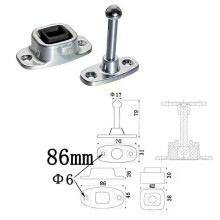 (A) Aluminum Door Catcher Campervan Door Stopper Hassle-Free Camping Weather Resistant Door Holder Easy