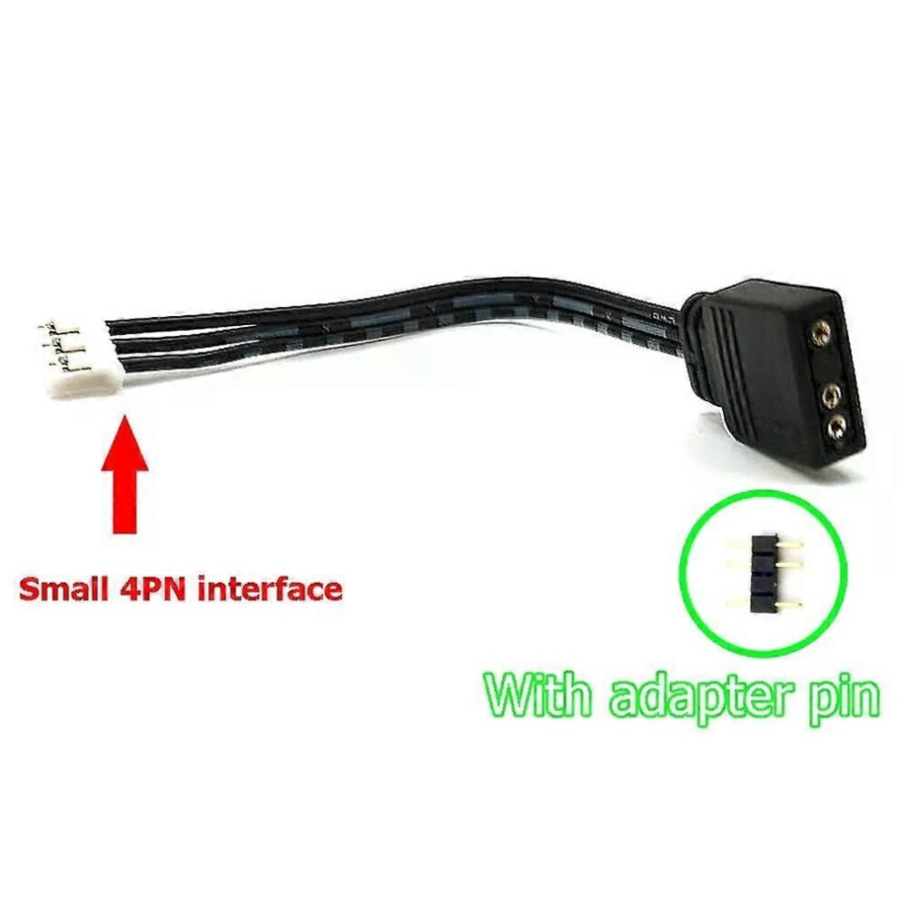 (4Pin) Fan Controller Adapter Cable 5V 3Pin To 6Pin/ 4Pin Converter Small 4Pin/6Pin To 5V 3Pin Argb Fan Controller 9013291359949