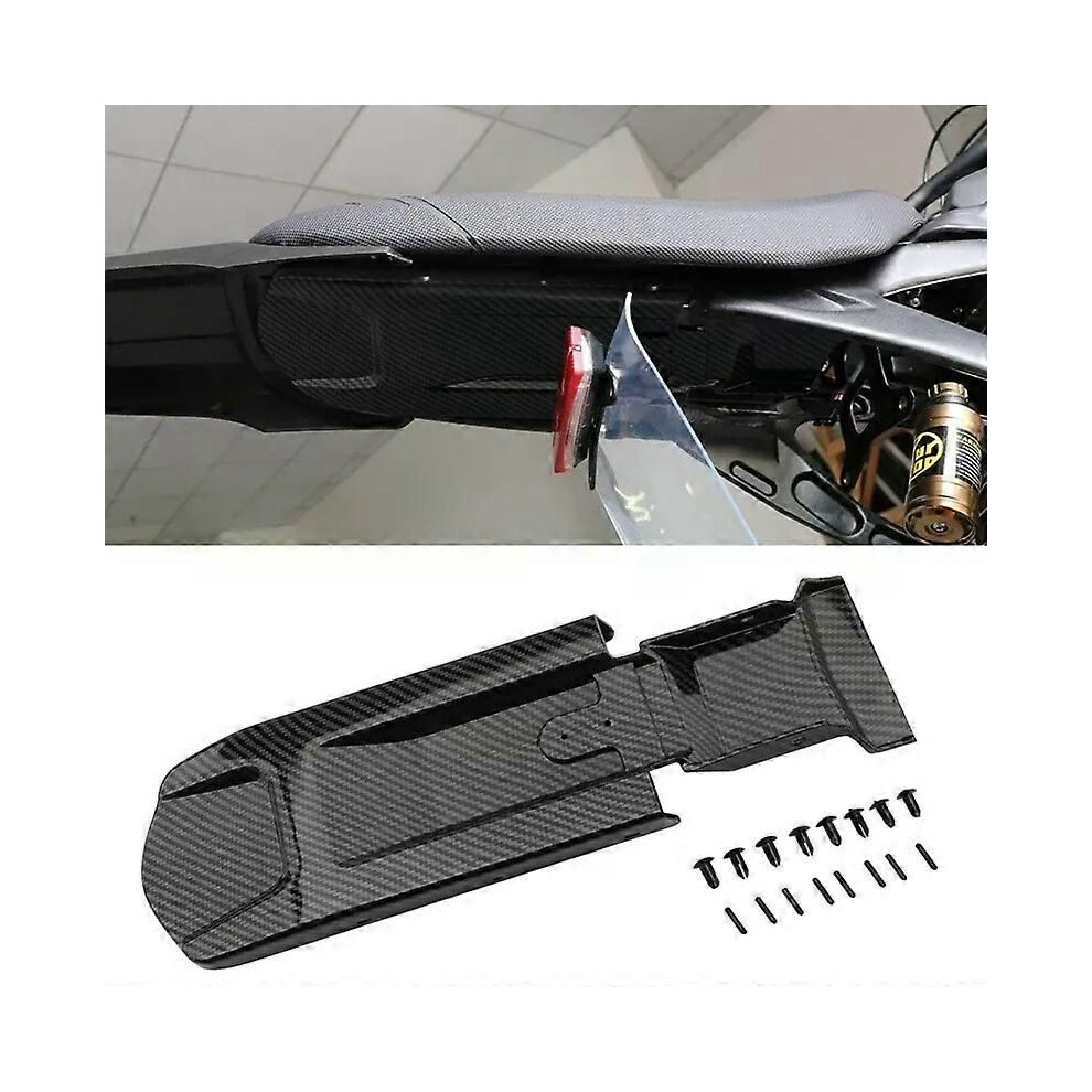 (Carbon Fiber Pattern) Rear Fender Inner Plate For Sur-Ron Surron Bee X/S Mudguards Protector Base For Segway X260 X160 Light 9013291380653