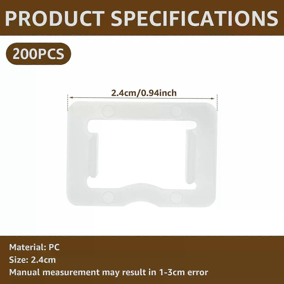 (200Pcs) 200/100Pcs/Set Loose Outlet Fix Plug Socket Extender Prevents Loose Socket Issues Ensure Secure Connection 9013291376502