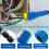 (B Set) Wire Twister Tool for Drill Wire Nut Twister Wire Stripper Tool Connector Driver with Chuck Cable Quick 4