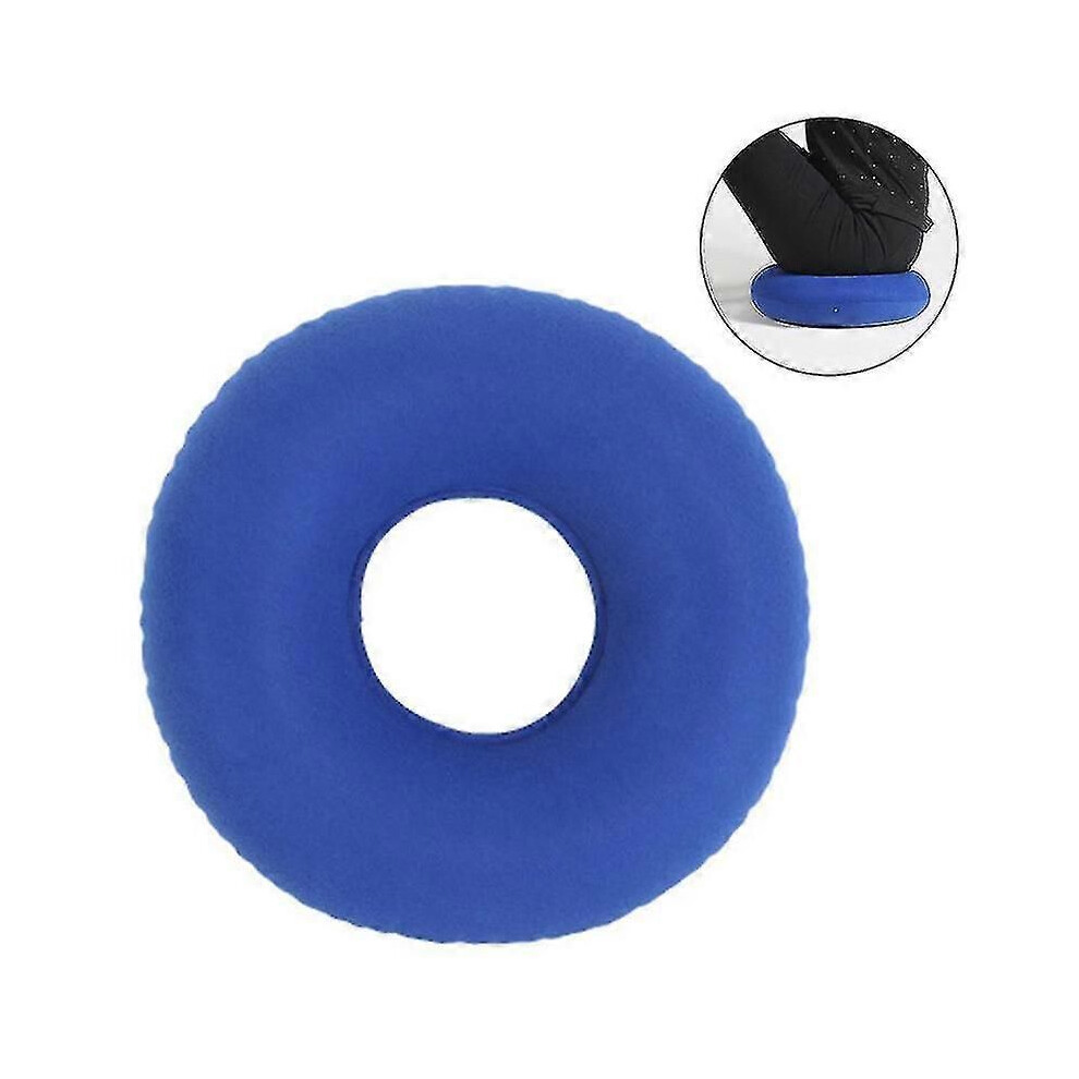 (Navy blue) Orthopedic Ring Memory Foam Cushion Donut Cushion For Relief
