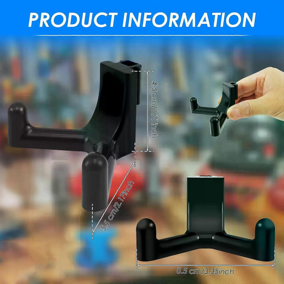 (5Pcs) 10Pcs/5Pcs Plastic Abs Tool Hooks For Lifetime Shed Accessories Shovels Rakes Knives Scissors Power 9013291376861