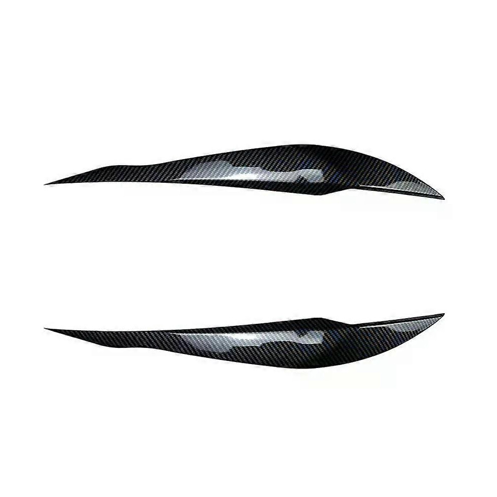 (Carbon Fiber Pattern) Auto Headlight Lamp Eyebrows Cover Trim Stickers For Bmw 3 Series F30 F31 318I 320I 2012- Car Eyelids 9013291381308