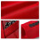 (M, Red) Mens Business Casual One Button Notched Lapel Solid Color Suit Jacket 3