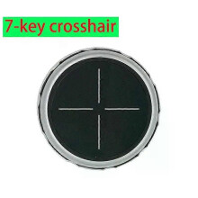 (B) Car Multimedia Big Knob Covers Button Trim Control For BMW F10 F20 F30 IDrive Stickers