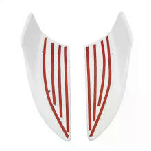 (Pearl White) Fit for CClass W206 AMGLine C43 Bumper Lip Front Bumper Lip Spoiler
