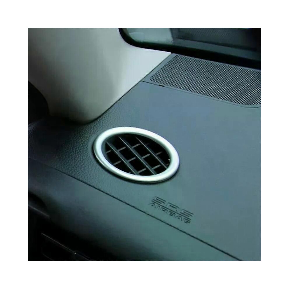(Glossy ) Car Dashboard Side Upper Air Vent Housing Outlet Frame Cover Trim For Honda Vezel Hr-V Hrv Black 9013291377707