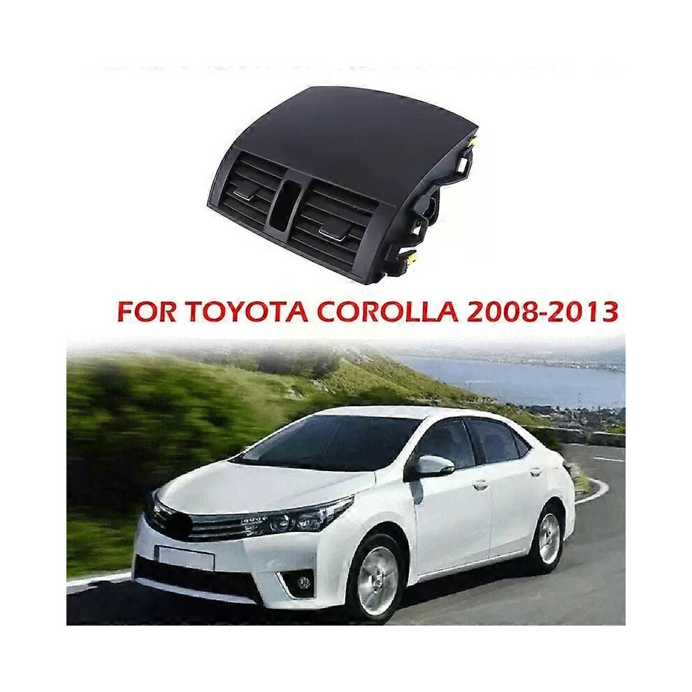 (Black) Center Dash A/C Outlet Air Vent Panel For Toyota Corolla 2008-2013 Black 9013291377745