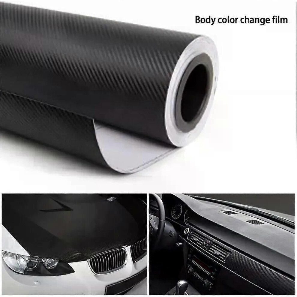 (Carbon ) Vinyl Wraps Car Sticker Carbon Fiber Vinyl Wrap Film Car Wrapping Foil Console Computer Laptop Skin Black 9013291378865