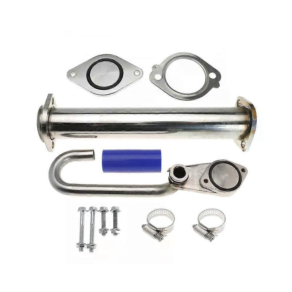 (A) 60L Powerstroke Diesel Complete Cooler Kit For 2003-2010 Ford F250 F350 F450 F550 60L Car Accessories 9013291381551