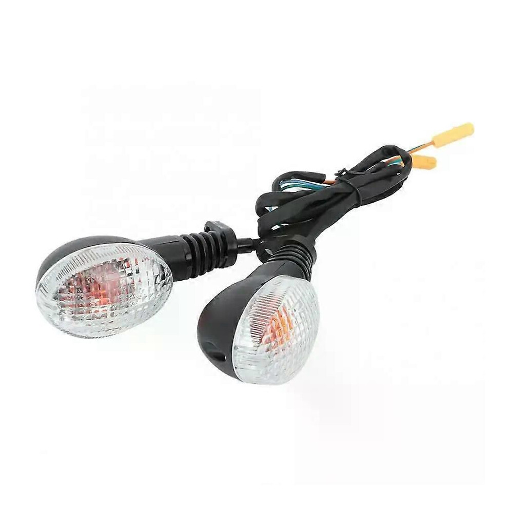 () 2Pcs Motorcycle Modification Turn Signal Lamp Indicator For Para 250 Ex250 2008-2012 Klx 250Sf White/Light 9013291373822
