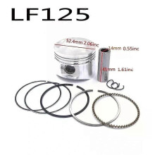 (Li Fan 125) 524 mm:n mäntäsarja, 14 mm:n tapit vaakasuoraan Lifan 125cc:n maastopyörään, LF150CC Pitbike