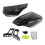 (black) Motorcycle Full Set HandGuard Hand Guards Handlebar Protector Protective Hand Shell Protection with 1