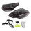 (GRAY) Motorcycle Full Set HandGuard Hand Guards Handlebar Protector Protective Hand Shell Protection with 1