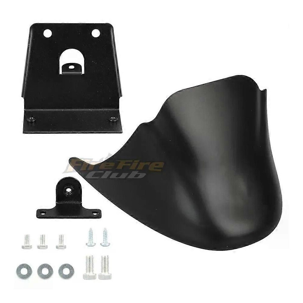 (Dumb ) Motorcycle Front Bottom Spoiler Mudguard Air Dam Chin Fairing For Harley Xl Sportster 883 1200 Black 9013291385887