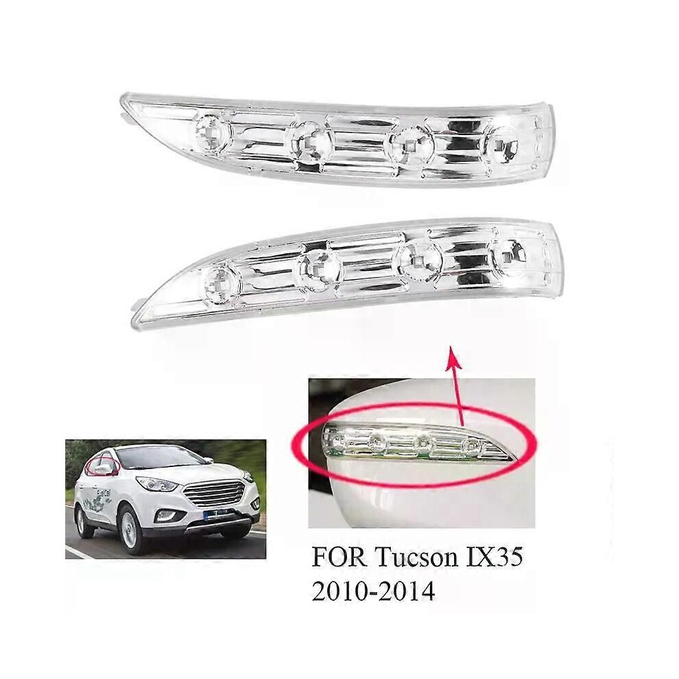 (Left) For Hyundai Tucson Ix35 2010-2014 Rearview Mirror Turn Signal Lamp Side Mirror Indicator Light 9013291386402