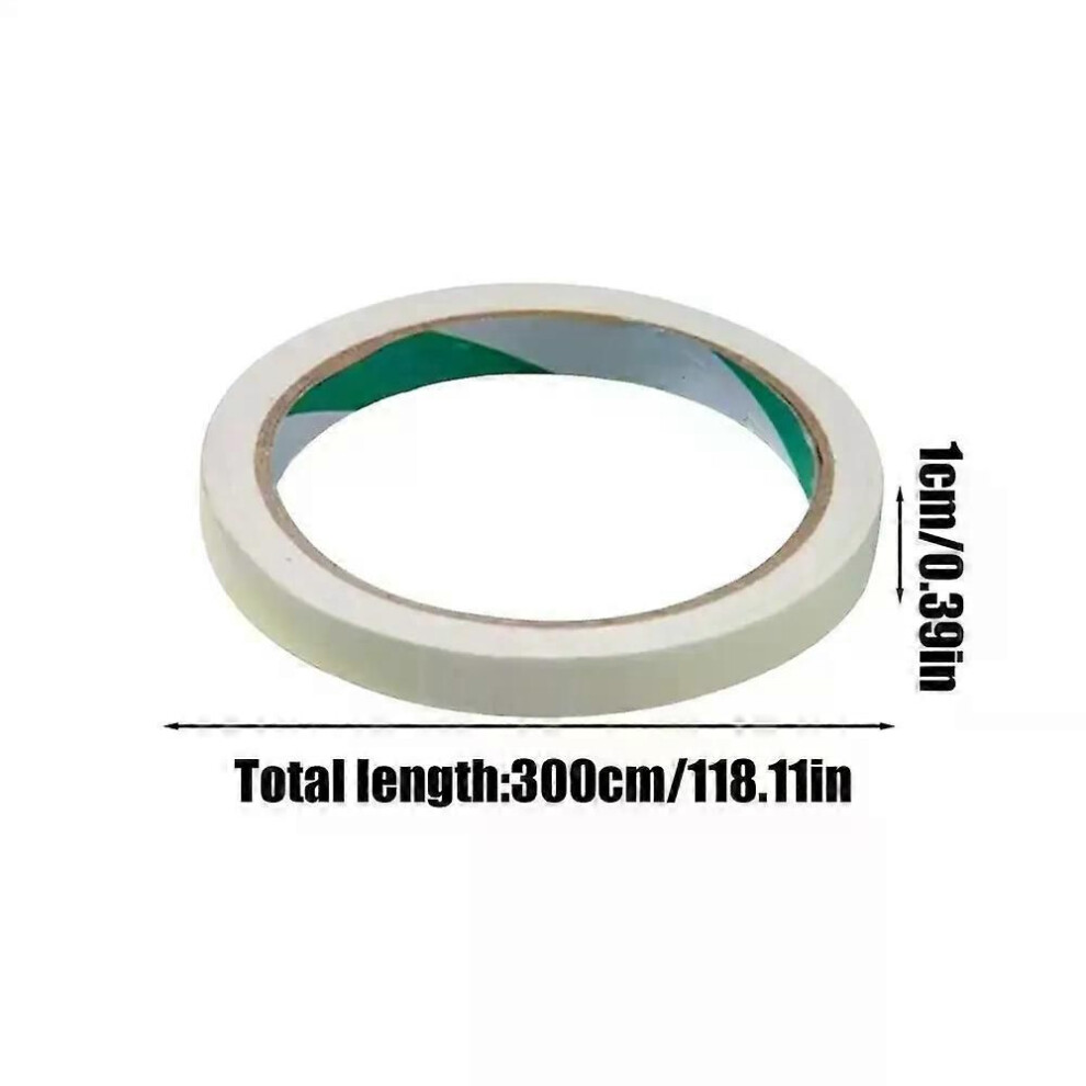 (1Cmx3m) Luminous Tape Green Warning Ground Light Storage Stair Anti Slip Sticker Reflective Fluorescent Tape 9013291380226