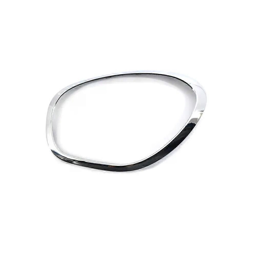 (Left Driver Side) 51139801574 2Pcs Chrome Headlight Ring Bezel Trim Surround Cover For Mini Cooper R60 Countryman 2011 9013291382916