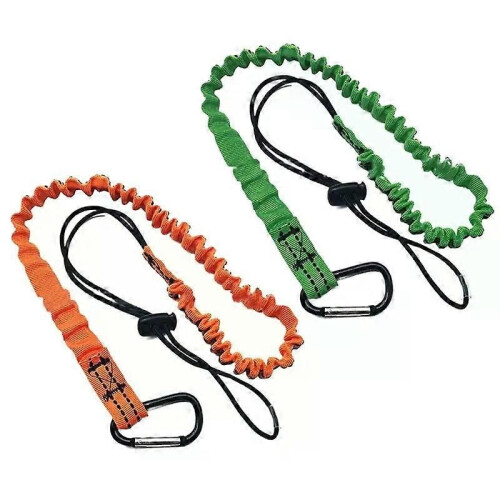 (Green) Thicken Tool Lanyard Rope Working AntiFalling Safety Rope Tool Tether Lanyard 1