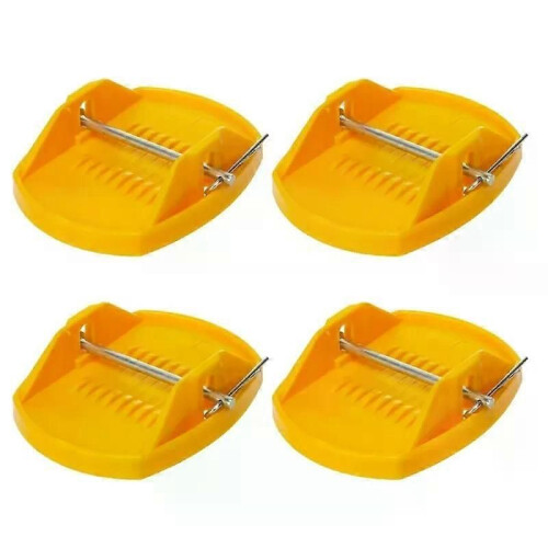 (Yellow) Leg Support Pads For Secure Ground Placement Prevent Ground Sinking 1