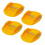 (Yellow) Leg Support Pads For Secure Ground Placement Prevent Ground Sinking 1