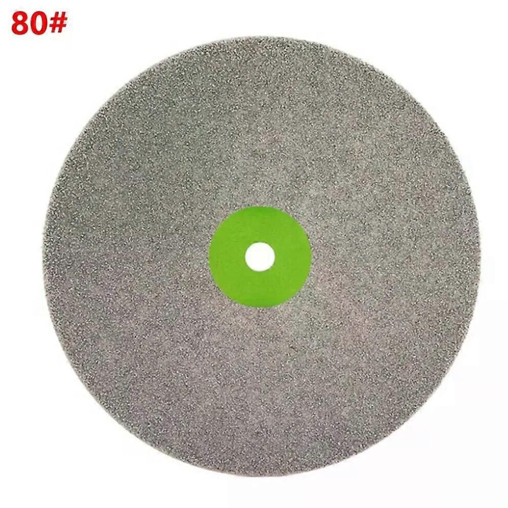 (80) Diamond Coated Lapping Disc Flat Lap Wheel Abrasive Grinding Disc Grit 60-3000 1/2Inch Hole Flat Lap 9013291390614