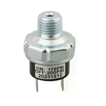 (170–200 PSI – 1 procent) 120–150 PSI tryckbrytare lufttryckbrytare 12 V DC kompatibel 24 V DC kompatibel