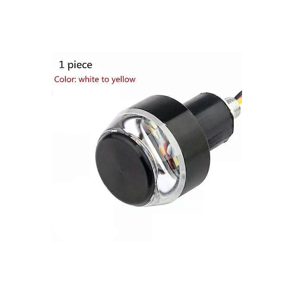 (1 Piece) 12V Cnc Turn Signals Motorcycle Led Handle Blinker For 22Mm Handlebar Signal Flashing Handle Bar Light 9013291400139