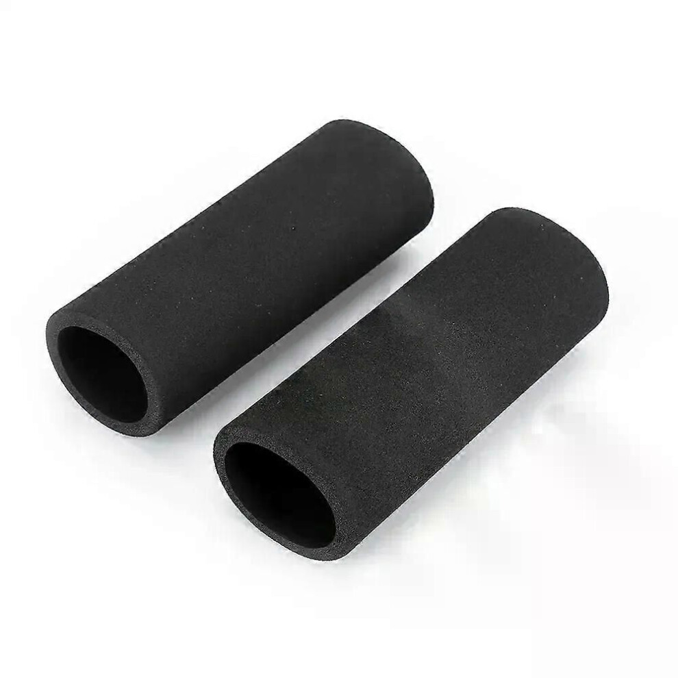 (Inner Diameter 27Mm) 2Pcs Motorcycle Handlebar Anti Vibration Comfort Handlebar Grip Sleeve Cover Slip-On For Anti-Slip Moto Black 9013291400153