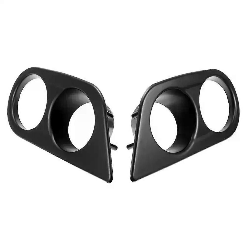 () 2Pcs Car Front Bumper Grill Fog Cover Grille Trim Honeycomb Mesh For Bmw E46 M3 2001 2002 2003 Black/Light 9013291389656