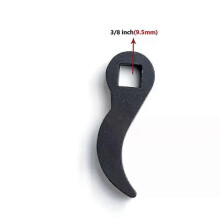 (9,5 mm) 1 unidad. Adaptador de palanca para herramienta de extracción. Llave de boca abierta extrafuerte.