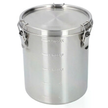 Contenedor de almacenamiento de comida para mascotas (2500 ml). Resistente a fugas y a la corrosión.
