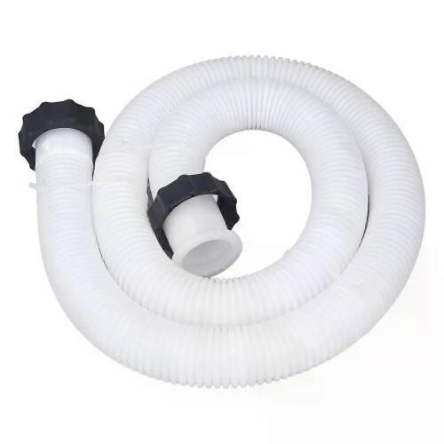 (Dark Grey) Filter Pump Hose Pool Pump Replacement Hose for 15in Diameter Replacement Pool Hose for Above Ground