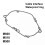 (for controller) Part Waterproof Gaskets MidDrive Motor M500 M510 Washer Waterproof Gaskets For Bafang Functional Practical 3