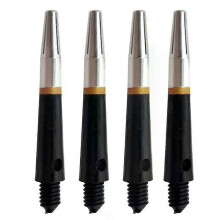 (35 mm) Accesorios para dardos de plástico con varilla de nailon y aluminio, 45 mm, 35 mm, 2BA, giro