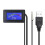 (USB Type, Orange) -50-110C Digital LCD Pointer Thermometer Car Water Temperature Meter Gauge C/F for Computer Case Boiler 2