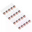 (12mm) 12mm/13mm Pool Tips Replacement Lightweight Compact Billiard Tips Professional Safe for Billiard Accessories 3