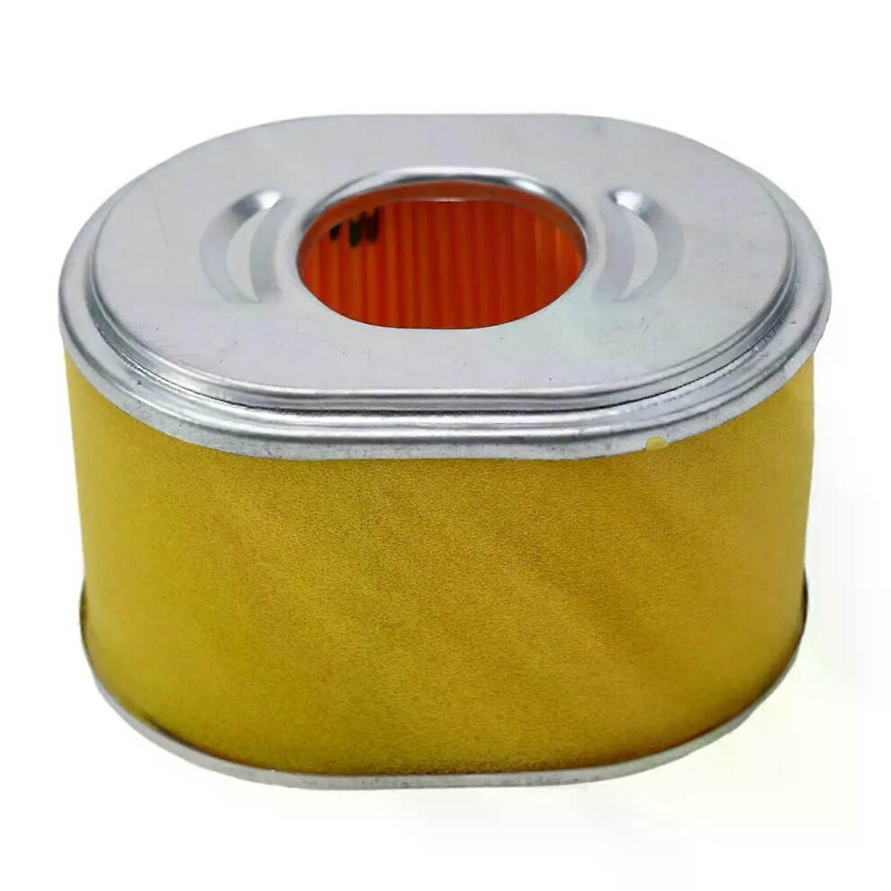 (Yellow) Gasoline Engine Air Filter Element Sponge Paper Filter Element Replacement For Gx160 168F 170F Gasoline Yellow 9013291394070