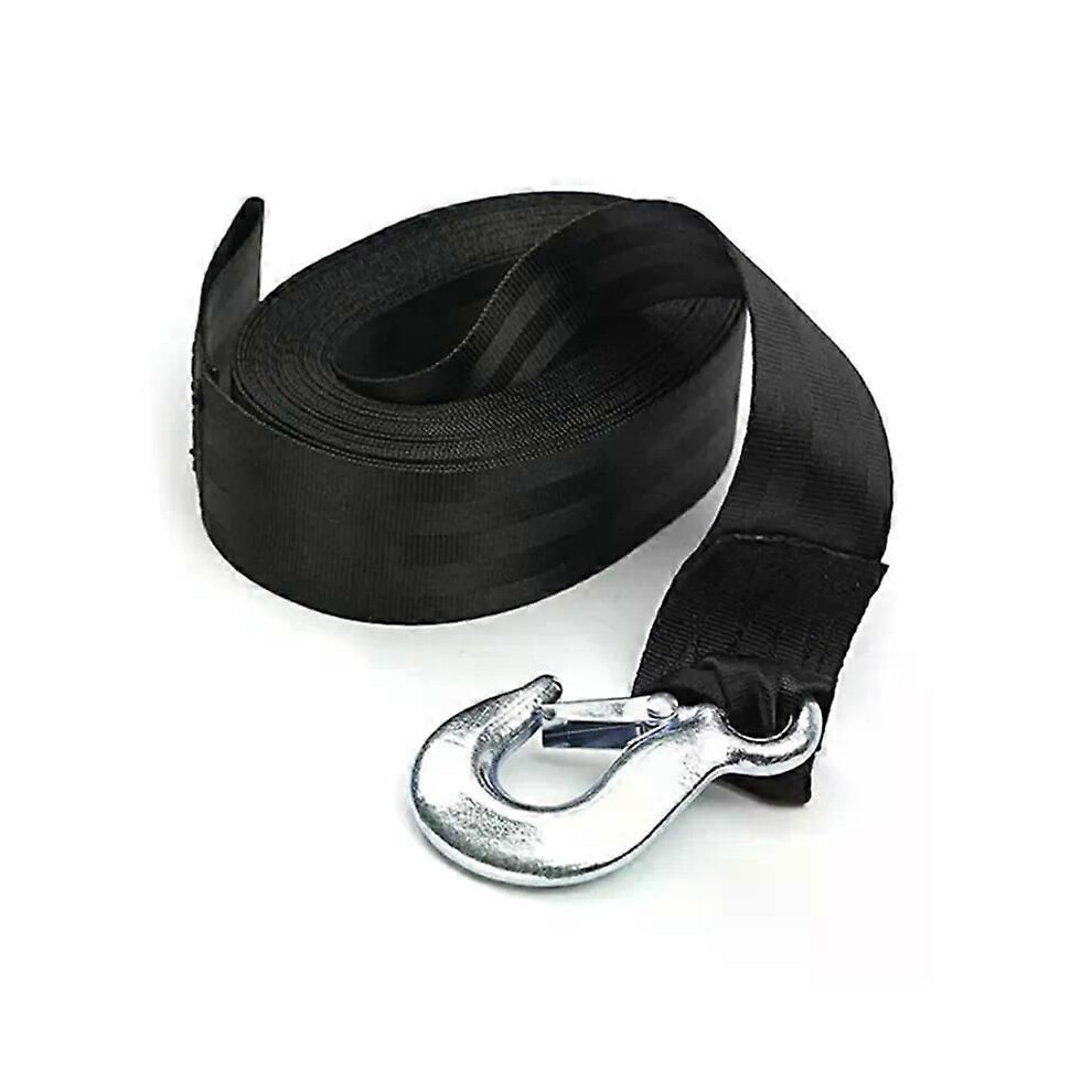 (6 Meters) 1 Pc Boat Goods Fixed Rope Emergency Safety Cord 4/6Meters Length Trailer Marine Winch Strap With Metal 9013291389168
