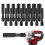 (21mm) 1/2 Inch Drive Deep Impact Hex Socket Extra Deep Bolt Nut Driver Bit 8-24mm Spanner Converter Wrench 2
