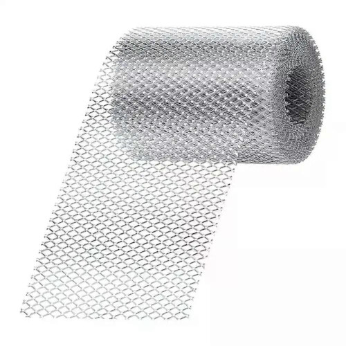 (12,7 cm) 1 protector de canalón de aluminio, protector de hojas para canalones, protector de malla 2