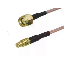 (6 pollici (15 cm)) 1 pz RG316 SMA maschio spina a MCX maschio connettore RF coassiale cavo a spirale