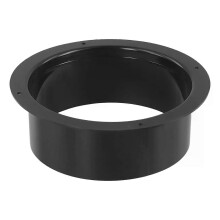 (150 mm) ABS-seinälaippaliitin tuuletusputken sovitinkanavan pyöreä liitos ilmanvaihtoputken ilmakanaville