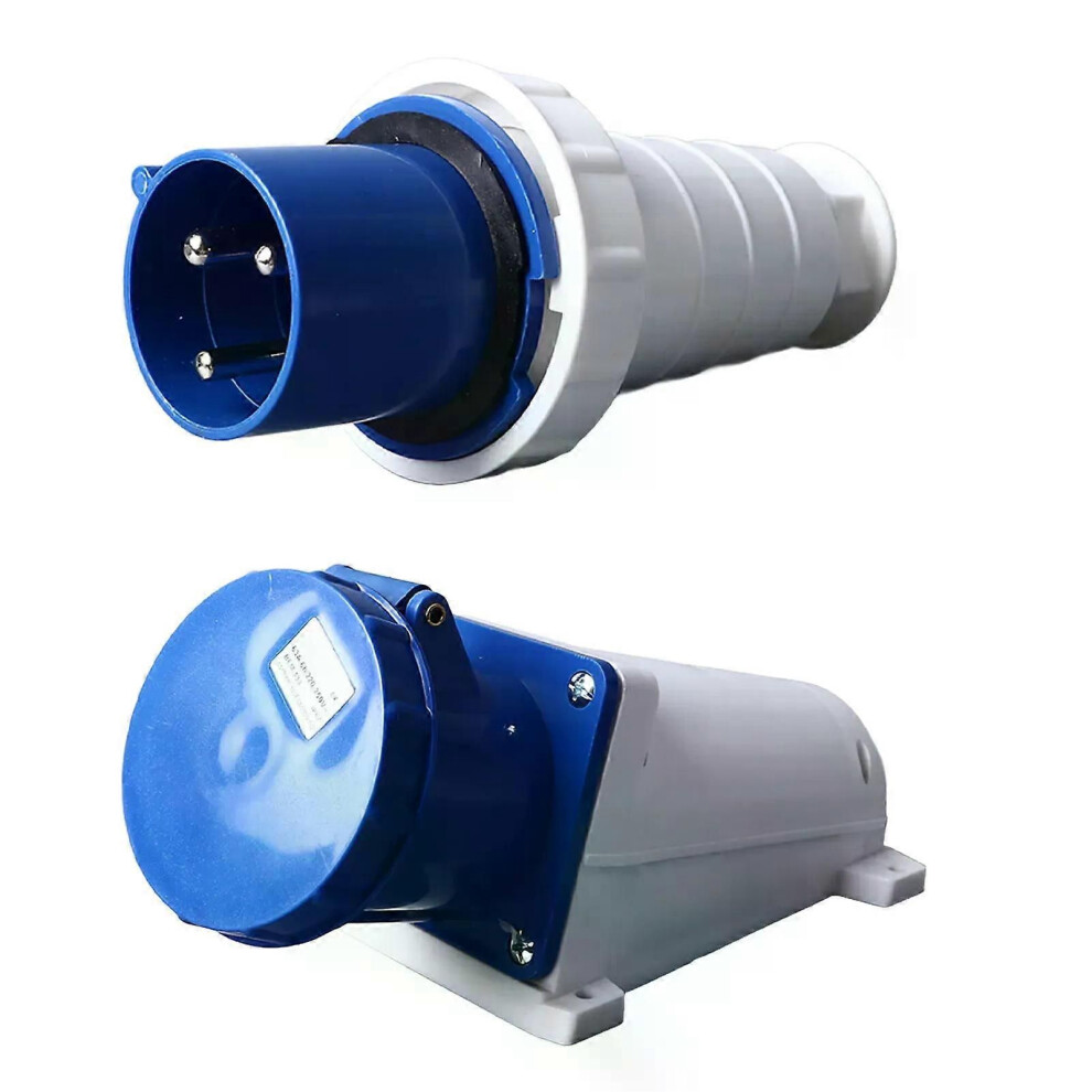 (Bem-033) Power Connector Easy To Install Waterproof Stable Connection 3 Pin Industrial Connector 63A 220-250V 9013291394520
