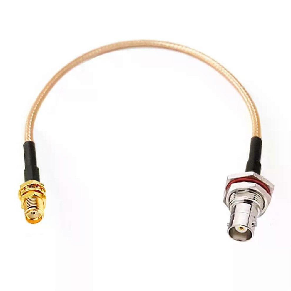 (100Cm) Sma Male Female Nut To Bnc Plug Jack Pigtail Cabel Adapter Rg316 15Cm/30Cm/50Cm/100Cm 9013291404458