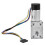 (6V) 15mm DC Worm Gear Motor Double Shaft Speed Reduction Drive Device With Encoder For JGY-370 Adjustable 1