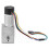 (6V) 15mm DC Worm Gear Motor Double Shaft Speed Reduction Drive Device With Encoder For JGY-370 Adjustable 2