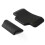 (Model A) 1 Set Motorcycle Passenger Backrest Back Pad Polyurethane Rear Luggage Tool Box Helmet Case Backrest 2
