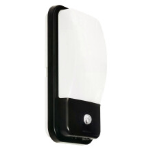 (Cool White 6000K) SINCELIGHT LED Bulkhead 20W with PIR Motion Sensor and Light Sensor Dual Mode Switchable and Trigger